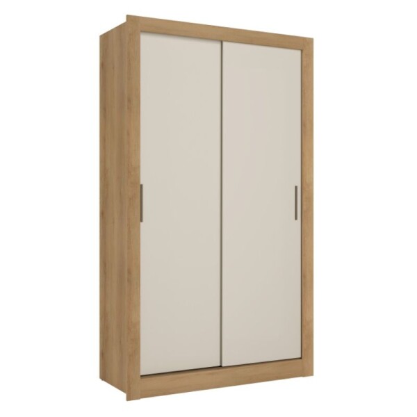 ROPERO 2 PUERTAS CORREDIZAS CITY - CAPUCCINO/OFF WHITE O MENTA