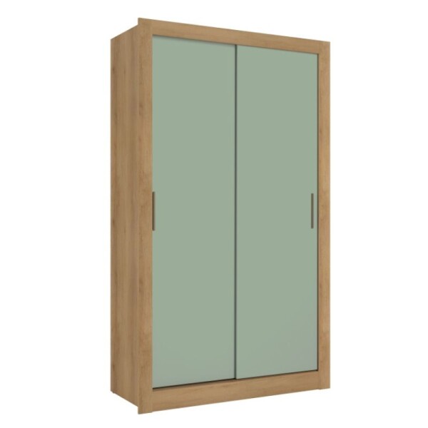ROPERO 2 PUERTAS CORREDIZAS CITY - CAPUCCINO/OFF WHITE O MENTA